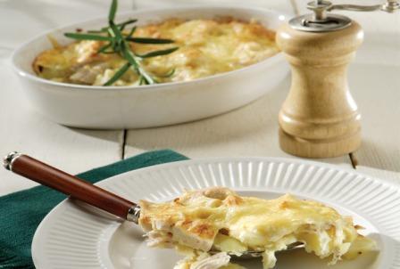 Συνταγή της ημέρας: Ταλιατέλες ογκρατέν µε ζαµπόν και τυρί