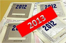 Οι τιμές των τελών κυκλοφορίας για το 2013