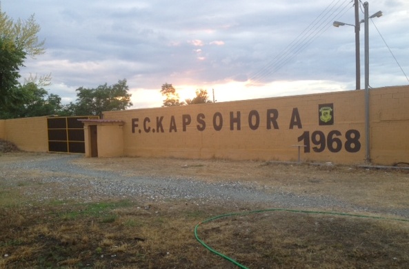 Ριζικές αλλαγές στο γήπεδο Καψόχωρας (φώτο)