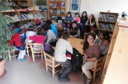 Τη βιβλιοθήκη επισκέφτηκαν οι μαθητές του 5ου δημοτικού Αλεξάνδρειας