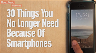 Μεγάλη αλήθεια: 30 πράγματα που αντικαταστάθηκαν από τα smartphones!