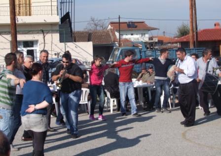 Μεγάλη επιτυχία η γουρουνοχαρά στο Καμποχώρι (φώτο-βίντεο)