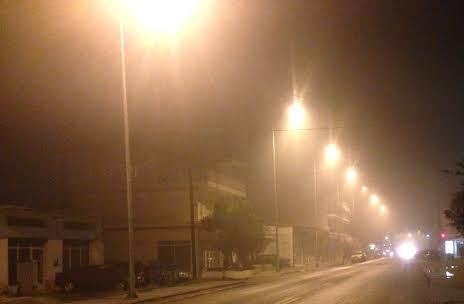 Πυκνή ομίχλη το πρωί στην Αλεξάνδρεια