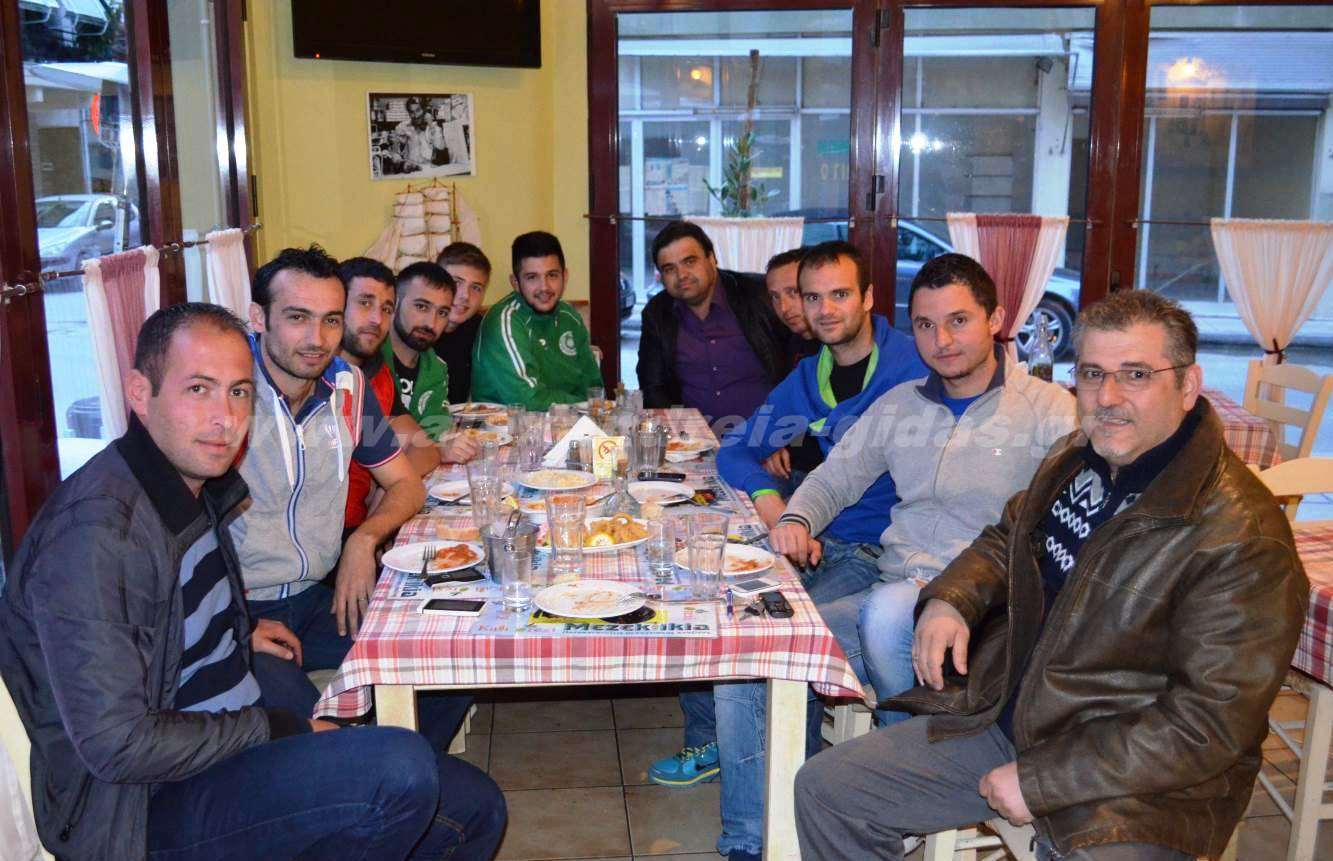Στα Μεζεκλίκια στην Αλεξάνδρεια οι ποδοσφαιριστές των Τρικάλων (φώτο)