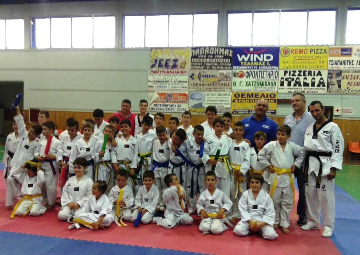 Ολυμπιακό TAE KWON DO: Προαγωγικές εξετάσεις του ΦΙΛΙΠΠΟΥ Αλεξάνδρειας