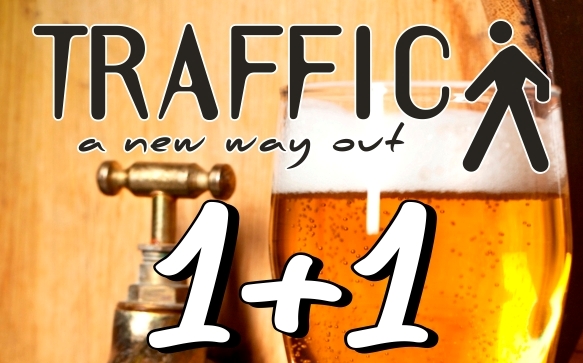1+1 στα βαρέλια HEINEKEN, ΑΛΦΑ και FISHER σήμερα στο TRAFFIC!