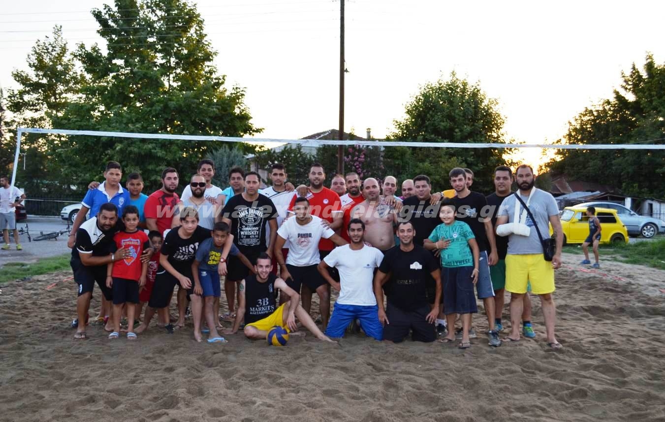 Ένα γήπεδο beach volley στην Αλεξάνδρεια! (εικόνες)