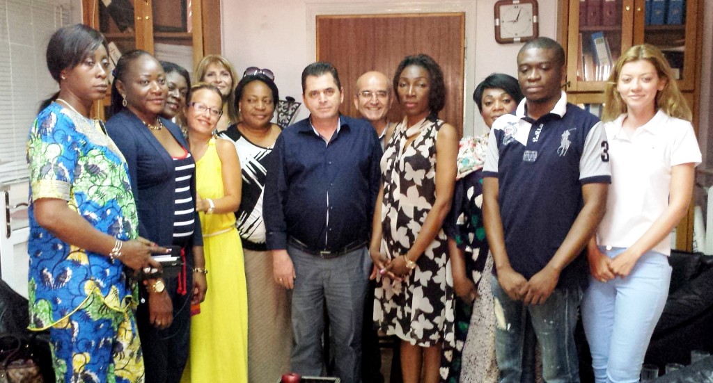 Αντιπροσωπεία από την Λαϊκή Δημοκρατία του Κονγκό επισκέφτηκε τον Κώστα Καλαϊτζίδη