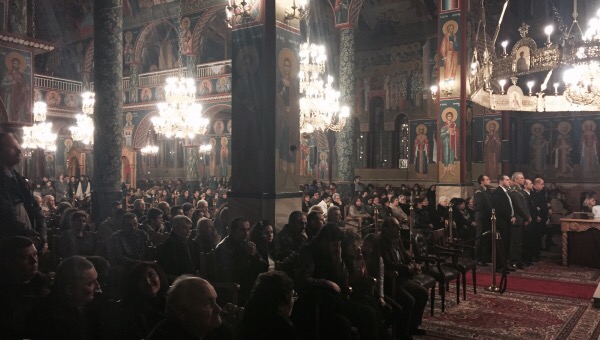 Γεμάτος ο Ι.Μ.Ν. Κοιμήσεως Θεοτόκου Αλεξάνδρειας
