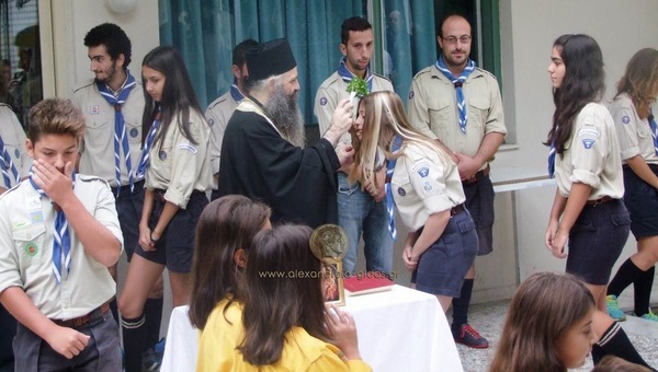 Η νέα χρονιά με αγιασμό στους Προσκόπους Αλεξάνδρειας (εικόνες-βίντεο)