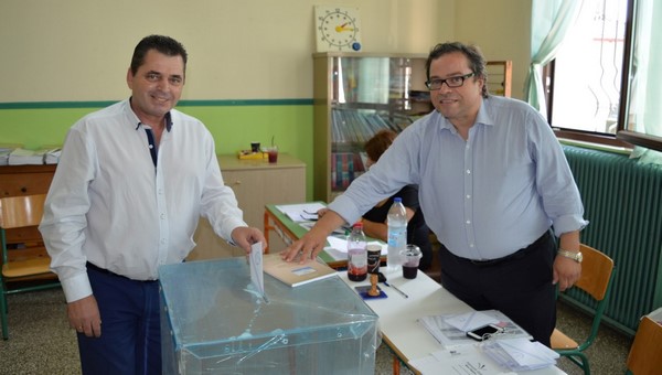 Στα Λευκάδια ψήφισε ο αντιπεριφερειάρχης – τι δήλωσε για τις εκλογές