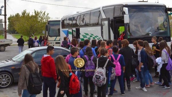 Συνάντηση Καλαϊτζίδη με τον πρόεδρο του ΚΤΕΛ Ημαθίας για την μεταφορά μαθητών