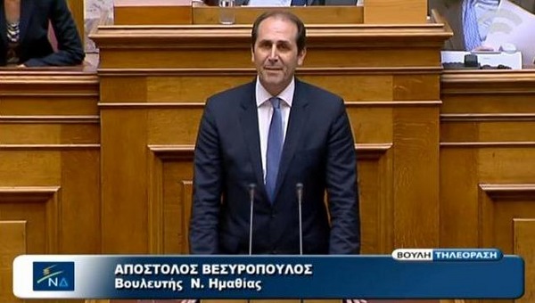 Απ. Βεσυρόπουλος: “Οι αυτοσχεδιασμοί και οι τραγικοί ερασιτεχνισμοί της κυβέρνησης συνεχίζονται”