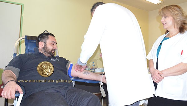 47 φιάλες αίματος συγκεντρώθηκαν – ευχαριστεί ο δήμος Αλεξάνδρειας