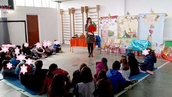 Η συγγραφέας Σοφία Τσιάμη επισκέφτηκε στο Δημοτικό Σχολείο Νησίου
