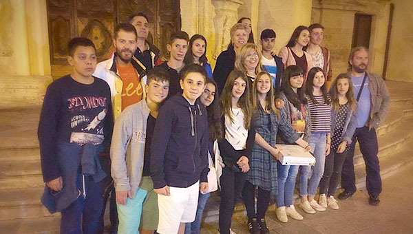 Ο Οδυσσεβάχ του 2ου Γυμνασίου Αλεξάνδρειας συνεχίζει το ταξίδι στην Ιταλία (φώτο)