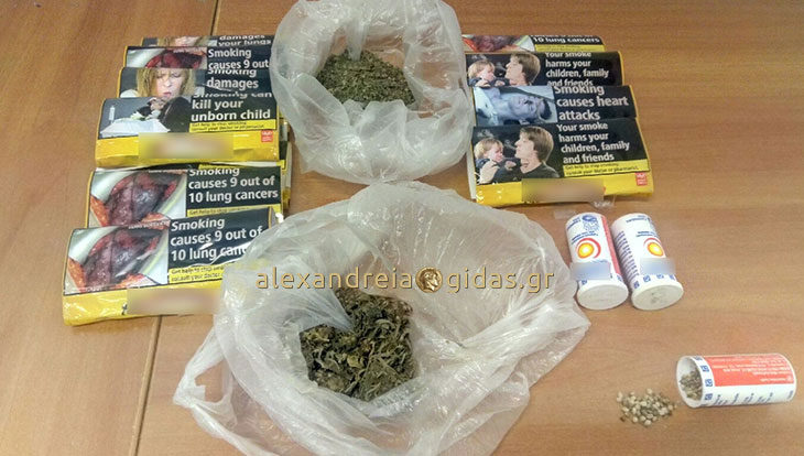Κάνναβη, παράνομος καπνός και σπόροι κάνναβης βρέθηκαν σε σπίτι στην Αλεξάνδρεια
