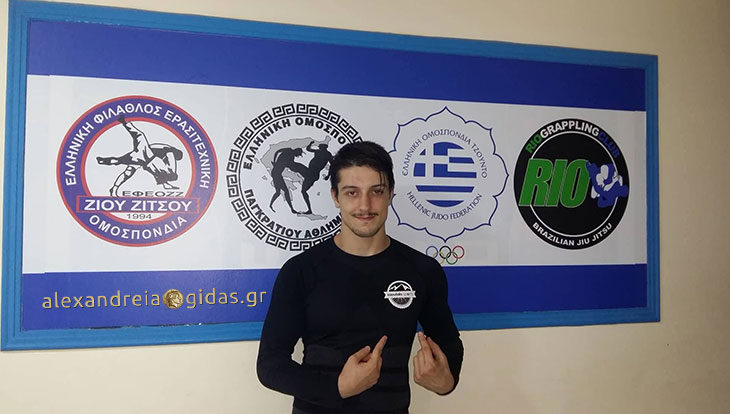 Προετοιμασία του Αντώνη Κούγκα για το No-Gi Brazilian Jiu Jitsu μαζί με δυνατό στήριγμα δίπλα του! (φώτο)