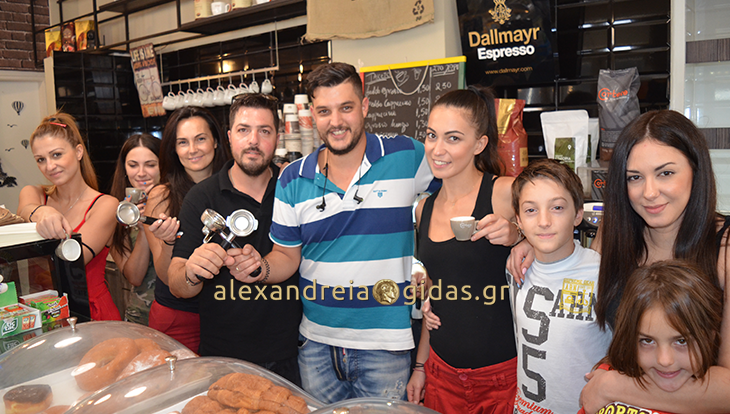 Σεμινάριο του καφέ με ειδικό barista πραγματοποίησε το IL COFFEE DEL MONDO στην Αλεξάνδρεια! (φώτο)