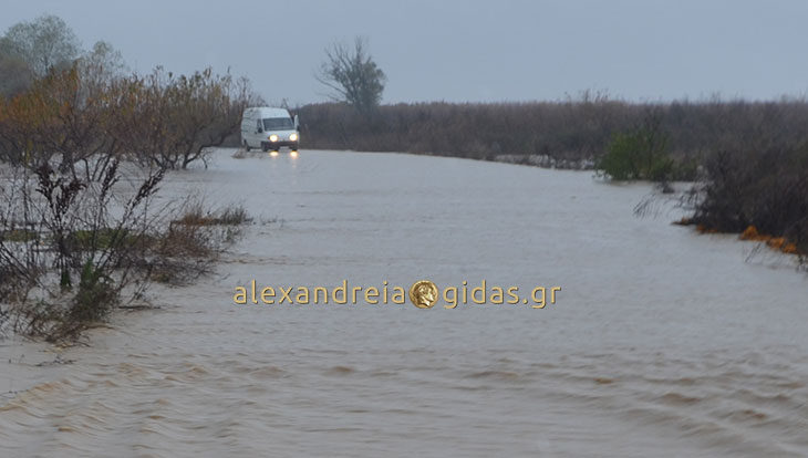 Κλειστός λόγω μεγάλης ποσότητας νερού ο δρόμος Πλατέος – Κορυφής