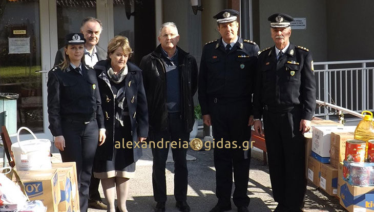 Το κοινωνικό τους πρόσωπο έδειξαν οι αστυνομικοί της Ημαθίας