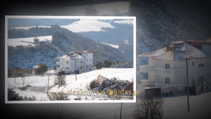 Ο χιονισμένος Κολινδρός! (βίντεο)
