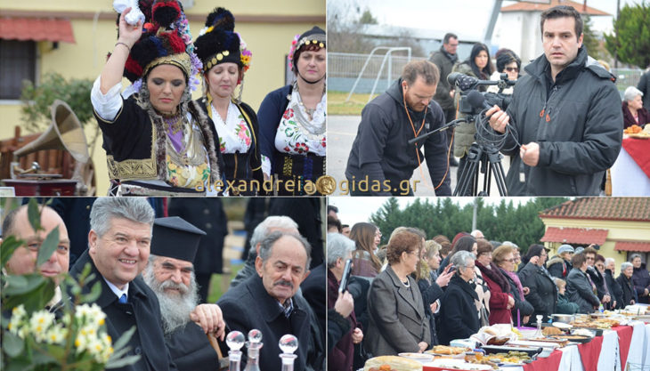 Γυρίσματα της εκπομπής “Στον τόπο που γεννήθηκα” στο Παλαιοχώρι του δήμου Αλεξάνδρειας (φώτο-βίντεο)