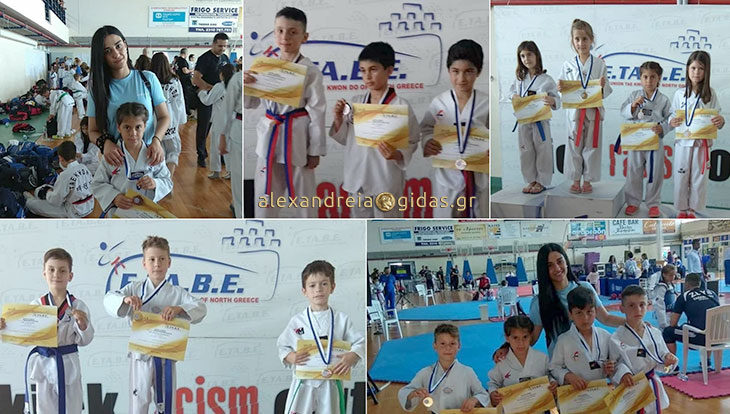 Μετάλλια στο Kids Festival στο Tae Kwon Do για τον Φίλιππο Αλεξάνδρειας (φώτο)