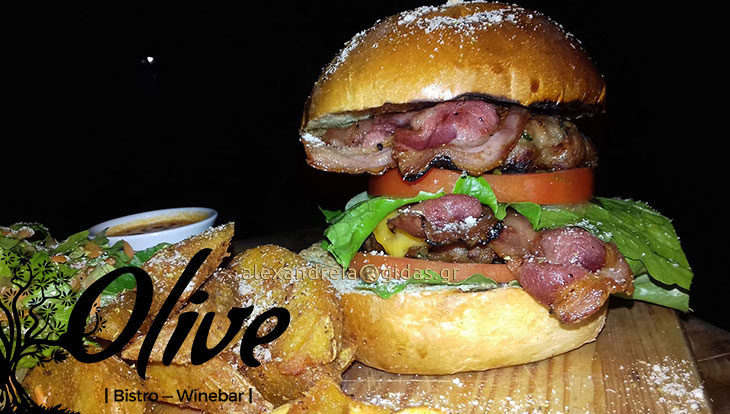 Burger & Beer Night στο OLIVE Bistro – δοκιμάστε το νέο Double Cheeseburger!