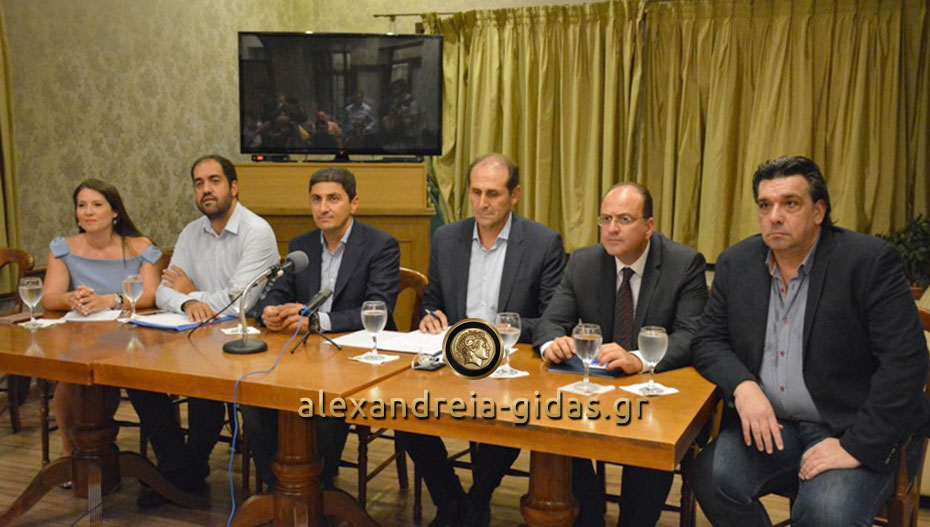 Σύσσωμη η Ν.Δ. Ημαθίας στην επίσκεψη του Λευτέρη Αυγενάκη στον νομό μας (φώτο)