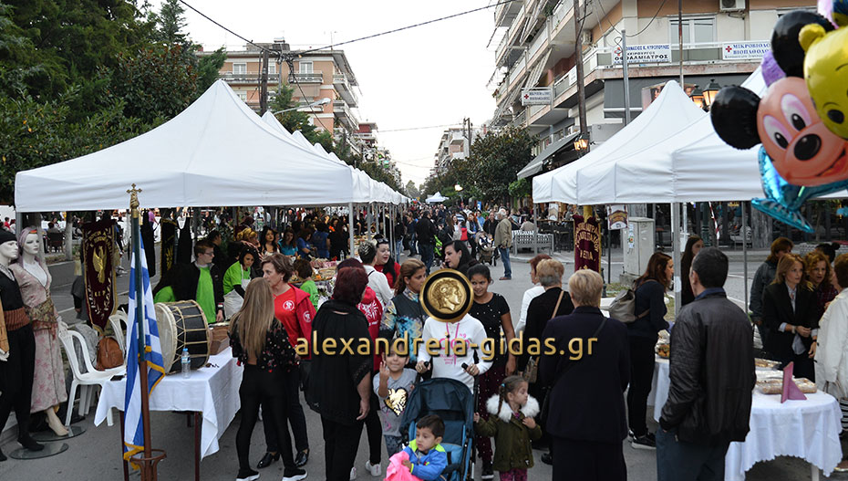 Όλα έτοιμα για την Γιορτή Πίτας στην Αλεξάνδρεια – δείτε τι γίνεται στο κέντρο και τα περίπτερα των συλλόγων! (φώτο)