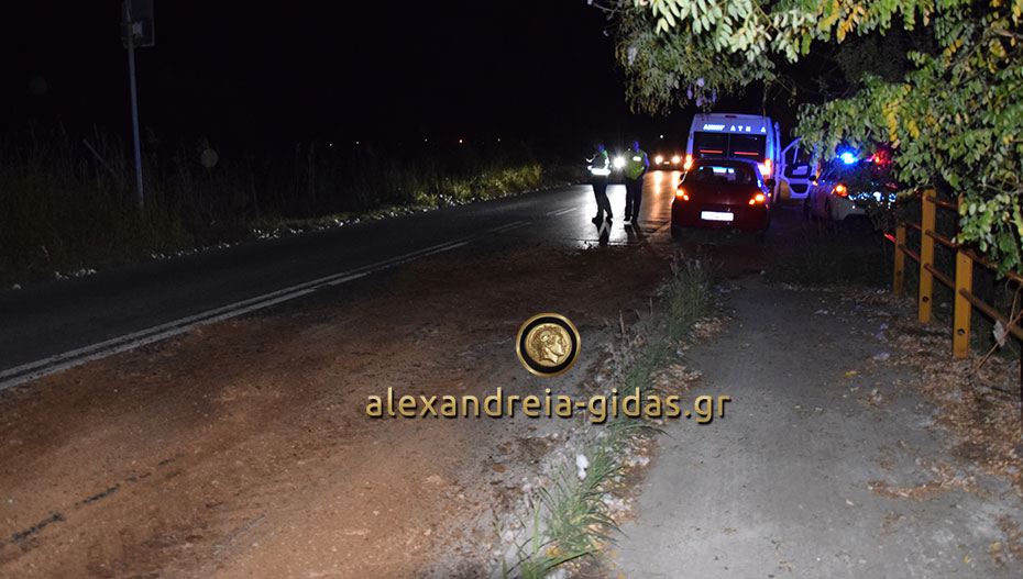 Αστυνομική δύναμη πριν λίγο στον Σχοινά – προσοχή στους οδηγούς για την ολισθηρότητα (φώτο)