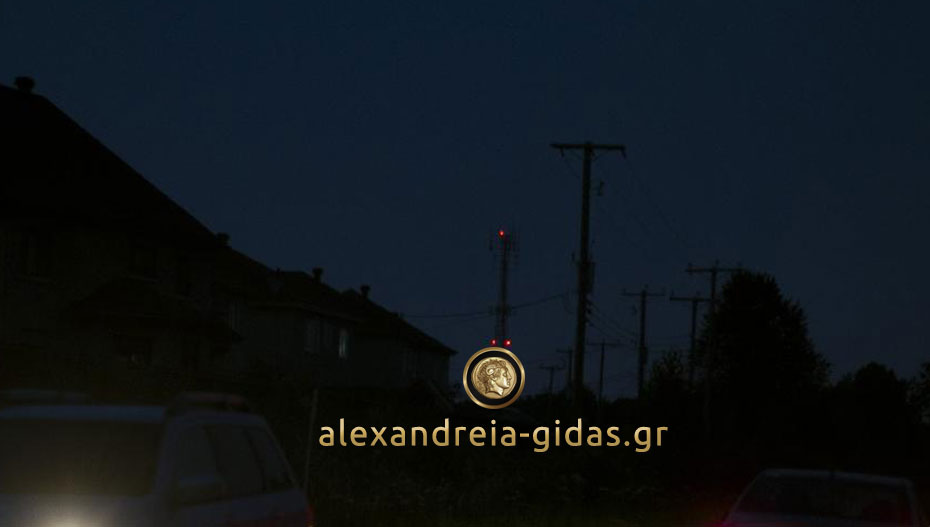 Στα σκοτάδια για 4ο βράδυ τα Αμπελοτόπια στην Αλεξάνδρεια