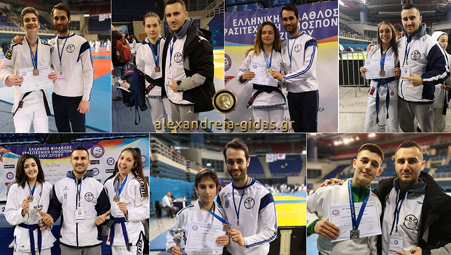 3 μετάλλια για τον ΑΣΚ Αλεξάνδρειας στο Πανελλήνιο πρωτάθλημα