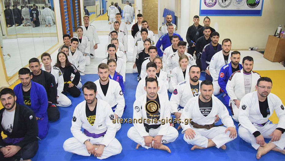 Πετυχημένο το σεμινάριο Brazilian Jiu Jitsu στον ΑΣΚ Αλεξάνδρειας – GSP BROS (φώτο-βίντεο)