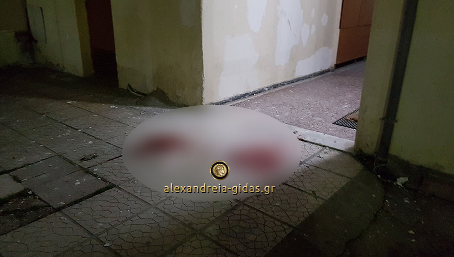 Ατύχημα για ηλικιωμένο στην Αλεξάνδρεια που βρέθηκε στο κενό από τον 1ο όροφο οικοδομής (φώτο-βίντεο)