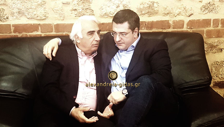 Τετ α τετ Χαλκίδη – Τζιτζικώστα σήμερα στη Βέροια (φώτο)