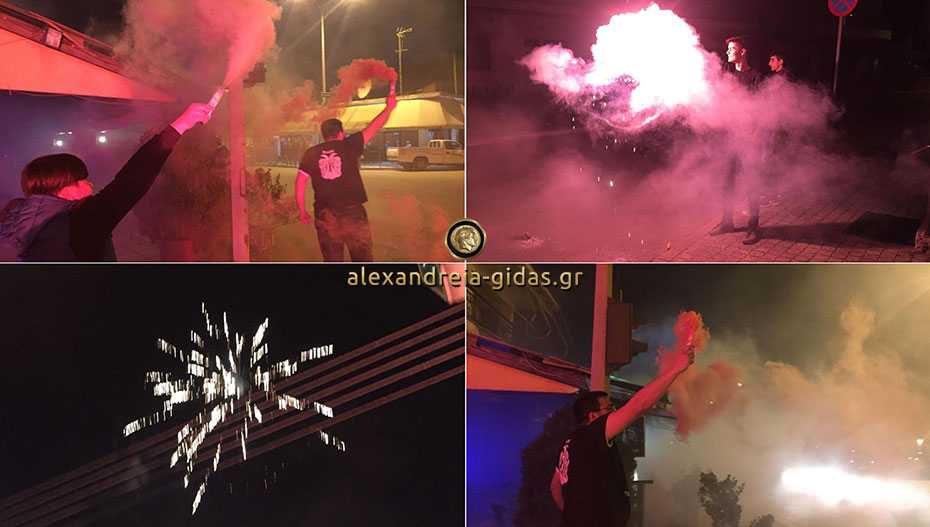 Έκαναν τη νύχτα μέρα για τον πρωταθλητή ΠΑΟΚ στα Καβάσιλα (εικόνες-βίντεο)