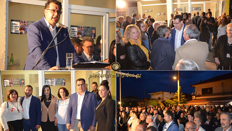 Μπροστά σε πλήθος κόσμου μίλησε στην Αγκαθιά ο Κώστας Ναλμπάντης (εικόνες-βίντεο)