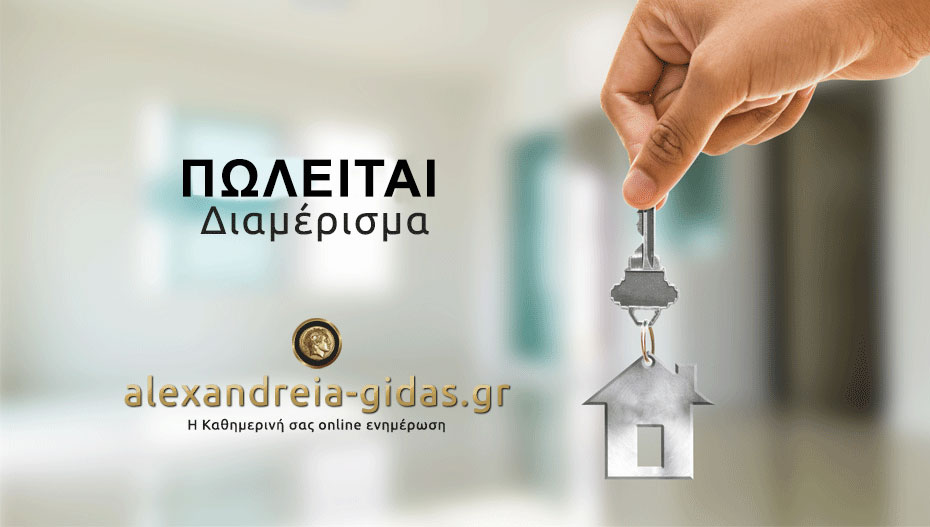 Ευκαιρία! Πωλείται διαμέρισμα στο κέντρο της Αλεξάνδρειας (πληροφορίες)