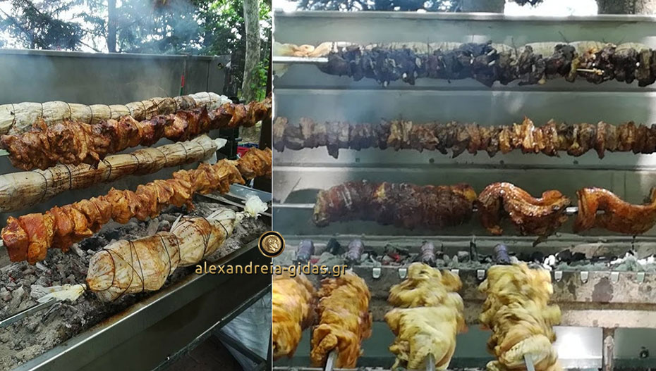Δροσιά και σούβλες γίνεται; Γίνεται στον ΠΡΑΣΙΝΟ ΚΗΠΟ στην Αλεξάνδρεια! (εικόνες)