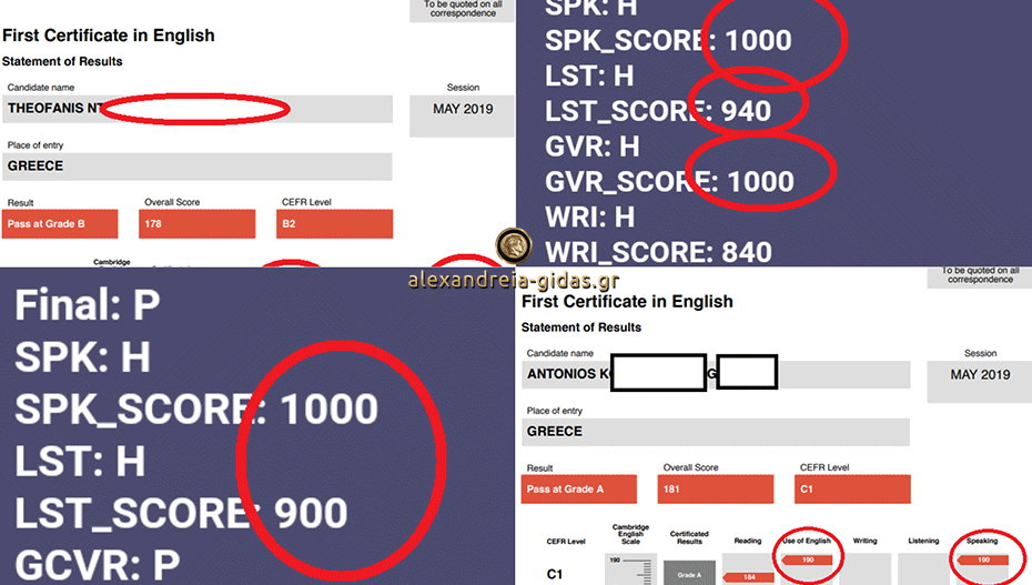 Απίστευτα αποτελέσματα στις εξετάσεις CAMBRIDGE – MICHIGAN των μαθητών του ΜΙΧΑΛΟΠΟΥΛΟΥ!