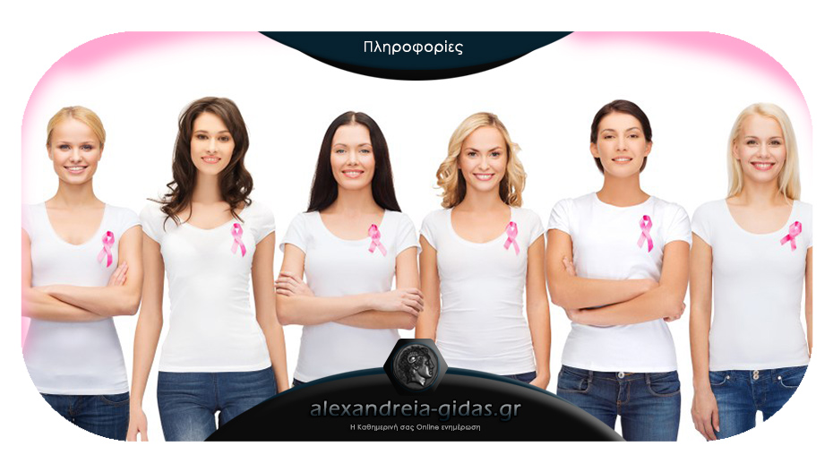 Εκδήλωση για την πρόληψη του καρκίνου του μαστού από τις μαίες του Κέντρου Υγείας Αλεξάνδρειας