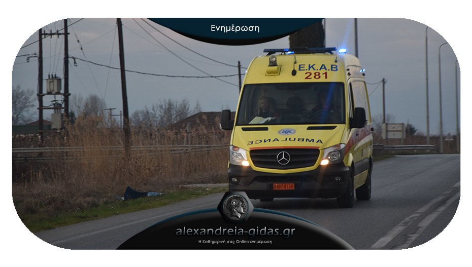 Τροχαίο με εγκατάλειψη πεζού στην Κορυφή του δήμου Αλεξάνδρειας