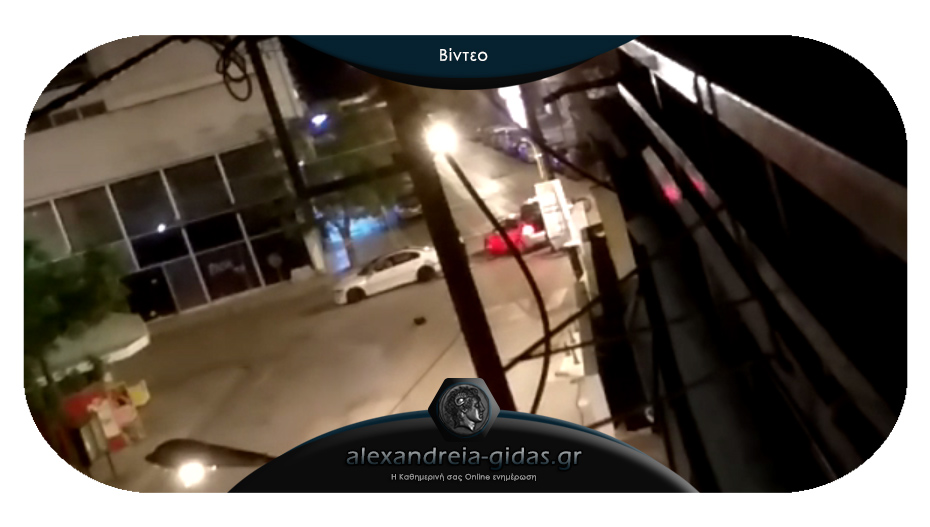 Βίντεο την ώρα της κλοπής κοσμηματοπωλείου που έγινε τη νύχτα στην Αλεξάνδρεια