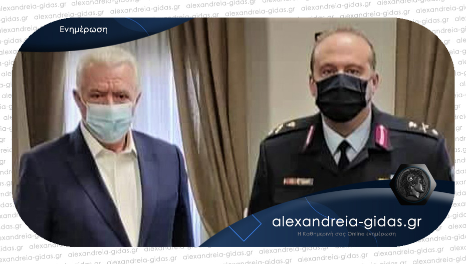 Τον νέο Αστυνομικό Διευθυντή υποδέχτηκε ο δήμαρχος