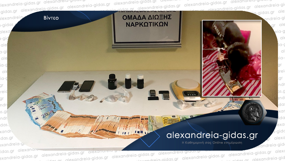 Αστυνομικός σκύλος βρήκε ηρωίνη σε παιδικό παιχνίδι σε σπίτι της Ημαθίας