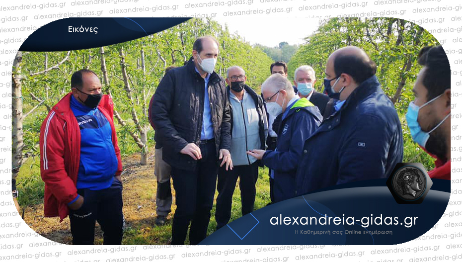 Ο Απ. Βεσυρόπουλος για την επίσκεψη Λυκουρέντζου: “Παραμένουμε κοντά στους αγρότες της Ημαθίας”