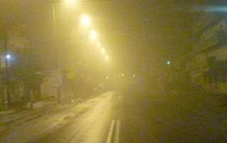 Πυκνή ομίχλη στην Αλεξάνδρεια – δείξτε προσοχή οι οδγηοί