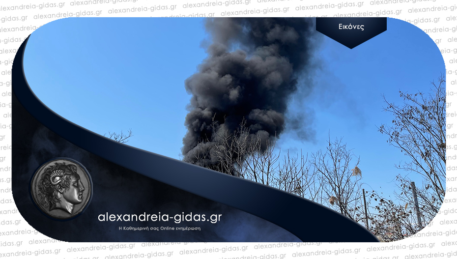 Πυκνοί μαύροι καπνοί νωρίτερα στην Αλεξάνδρεια